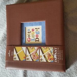 Brand new Hallmark instant scrapbook dog